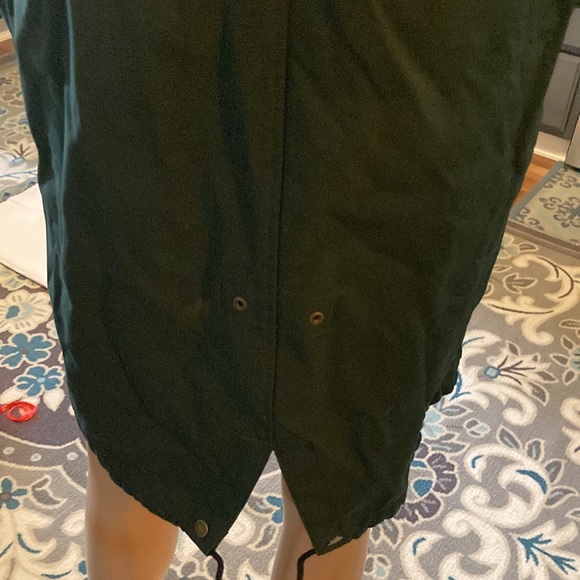 Zara grupo inditex dark green coat size M - Picture 9 of 16